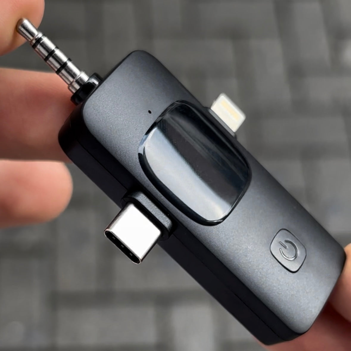 MICRÓFONOS INALÁMBRICOS 🎤 PARA CELULAR 📱 X2 + ADAPTADOR TRIPLE