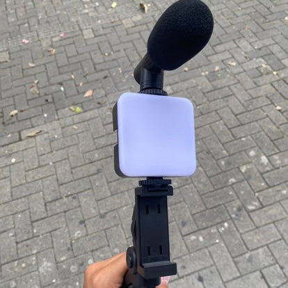 KIT COMPLETO PARA CREADORES DE CONTENIDO 🎤💡📱
