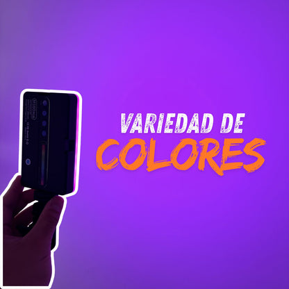 LUZ MULTICOLOR RECARGABLE 🌈 M160