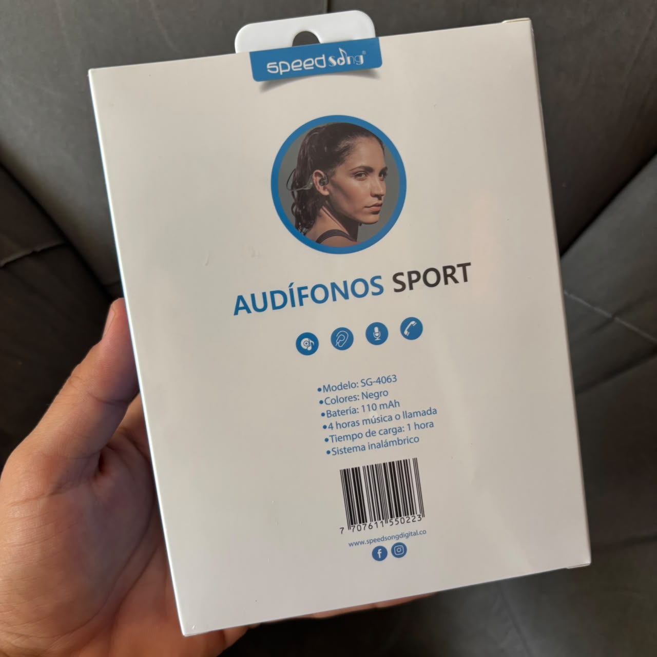 AUDÍFONOS DE CONDUCCIÓN ÓSEA CON BLUETOOTH 🎧🧏🏻