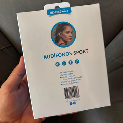 AUDÍFONOS DE CONDUCCIÓN ÓSEA CON BLUETOOTH 🎧🧏🏻