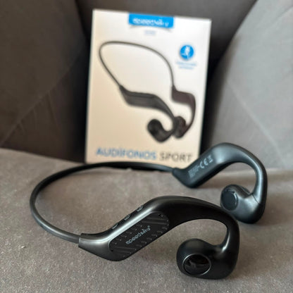 AUDÍFONOS DE CONDUCCIÓN ÓSEA CON BLUETOOTH 🎧🧏🏻